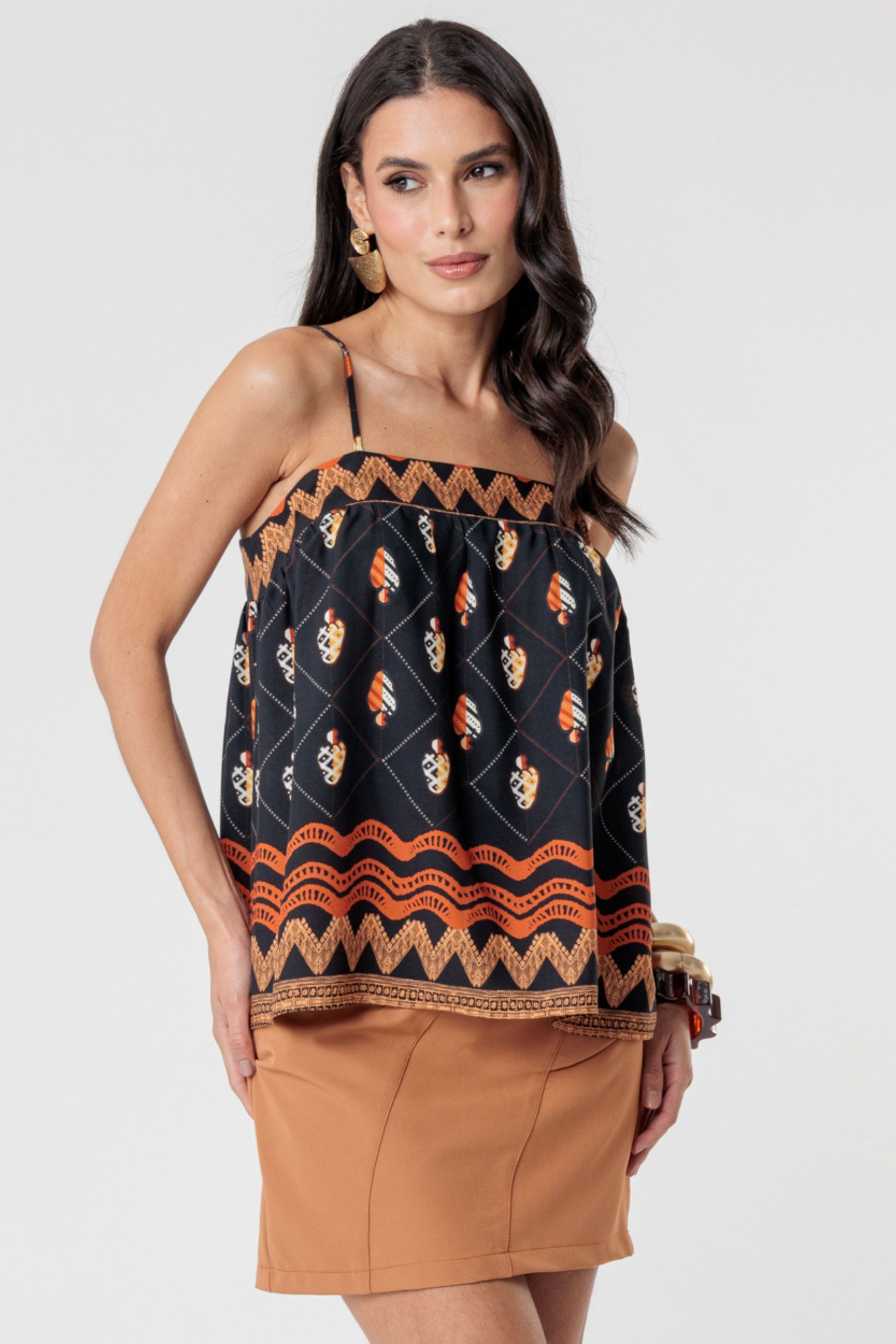 Blusa Iza Estampada