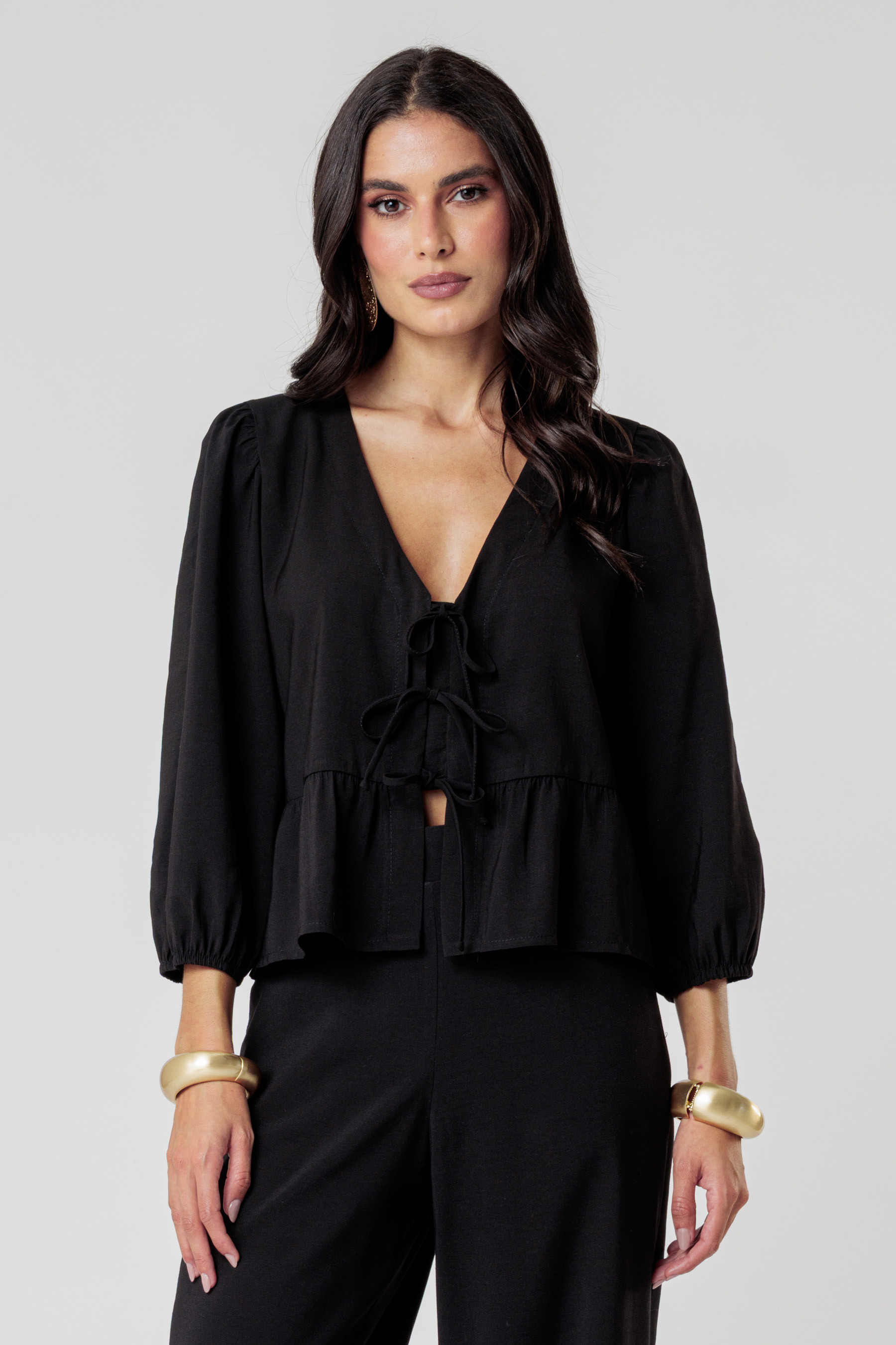 Blusa Aline Preto