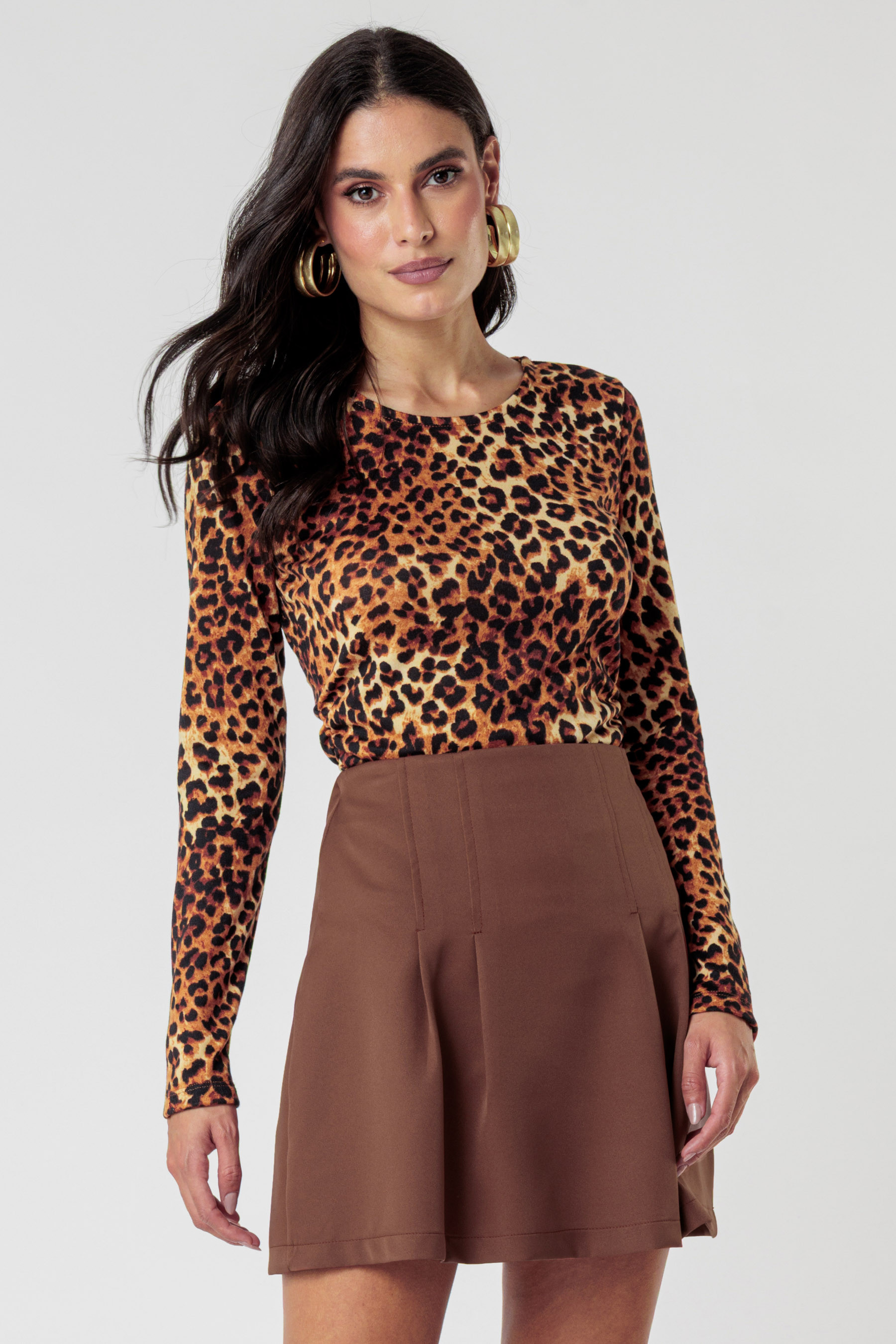 Blusa Maju Caramelo