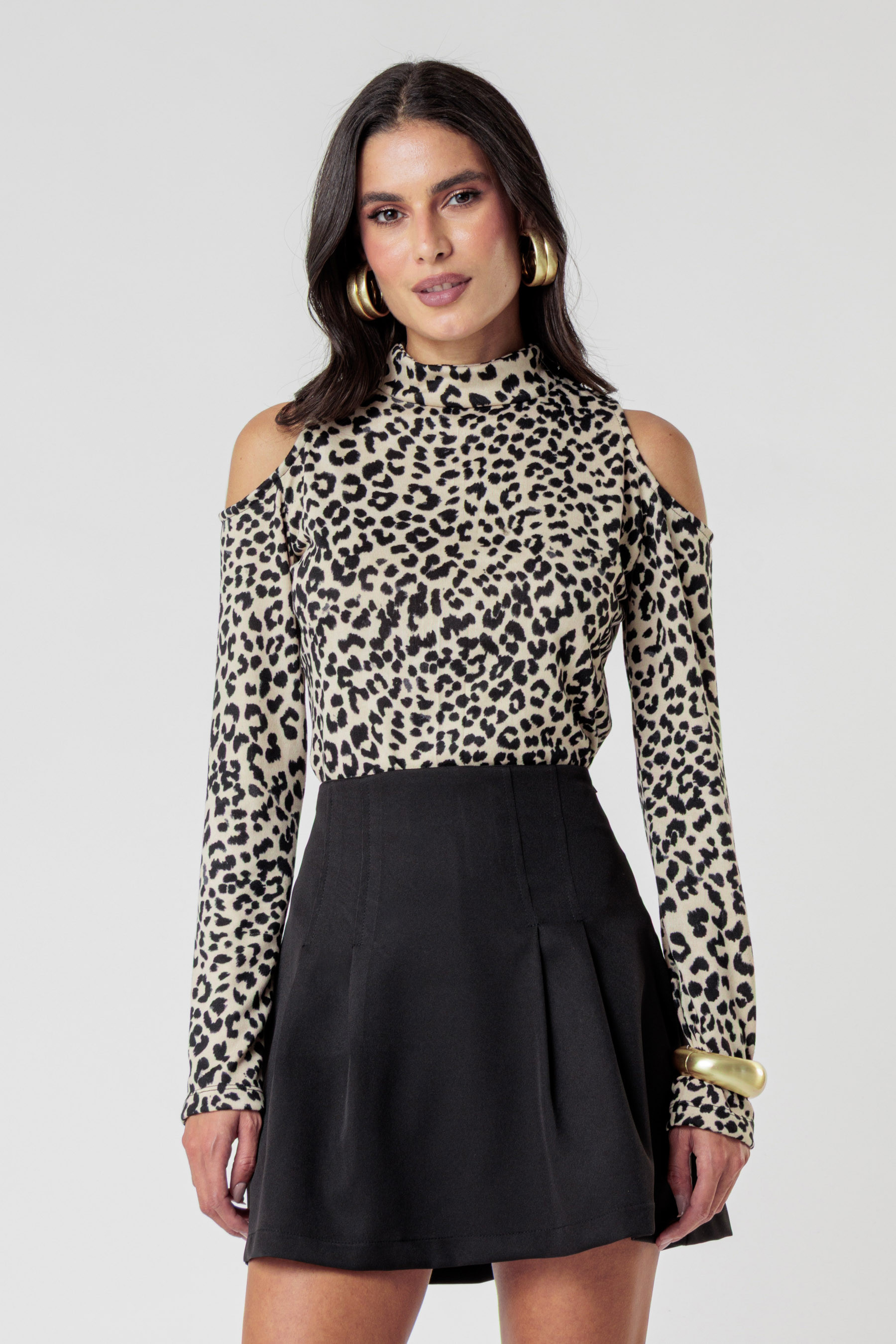 Blusa Mercedes Areia