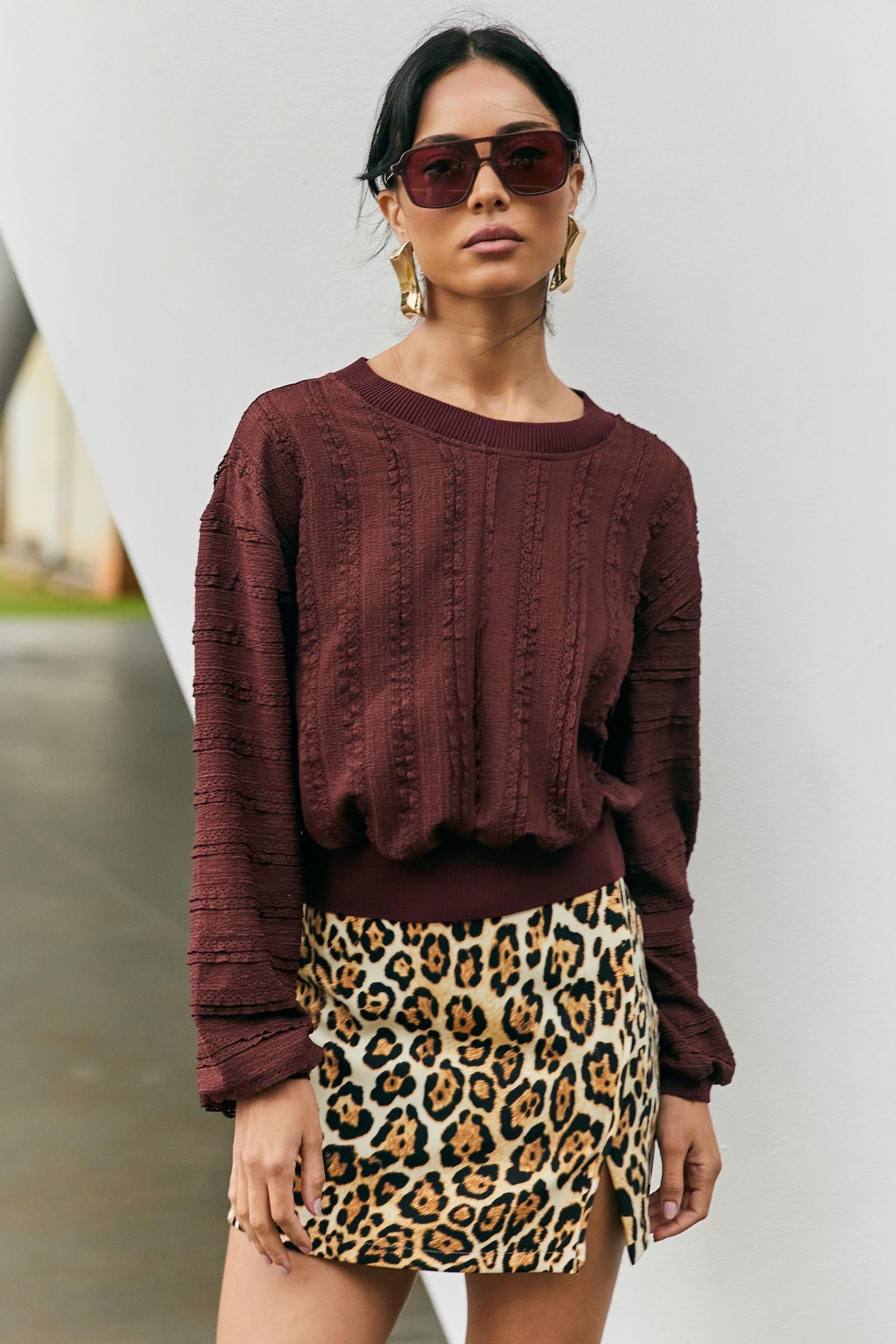 Blusa Ylanna Vinho