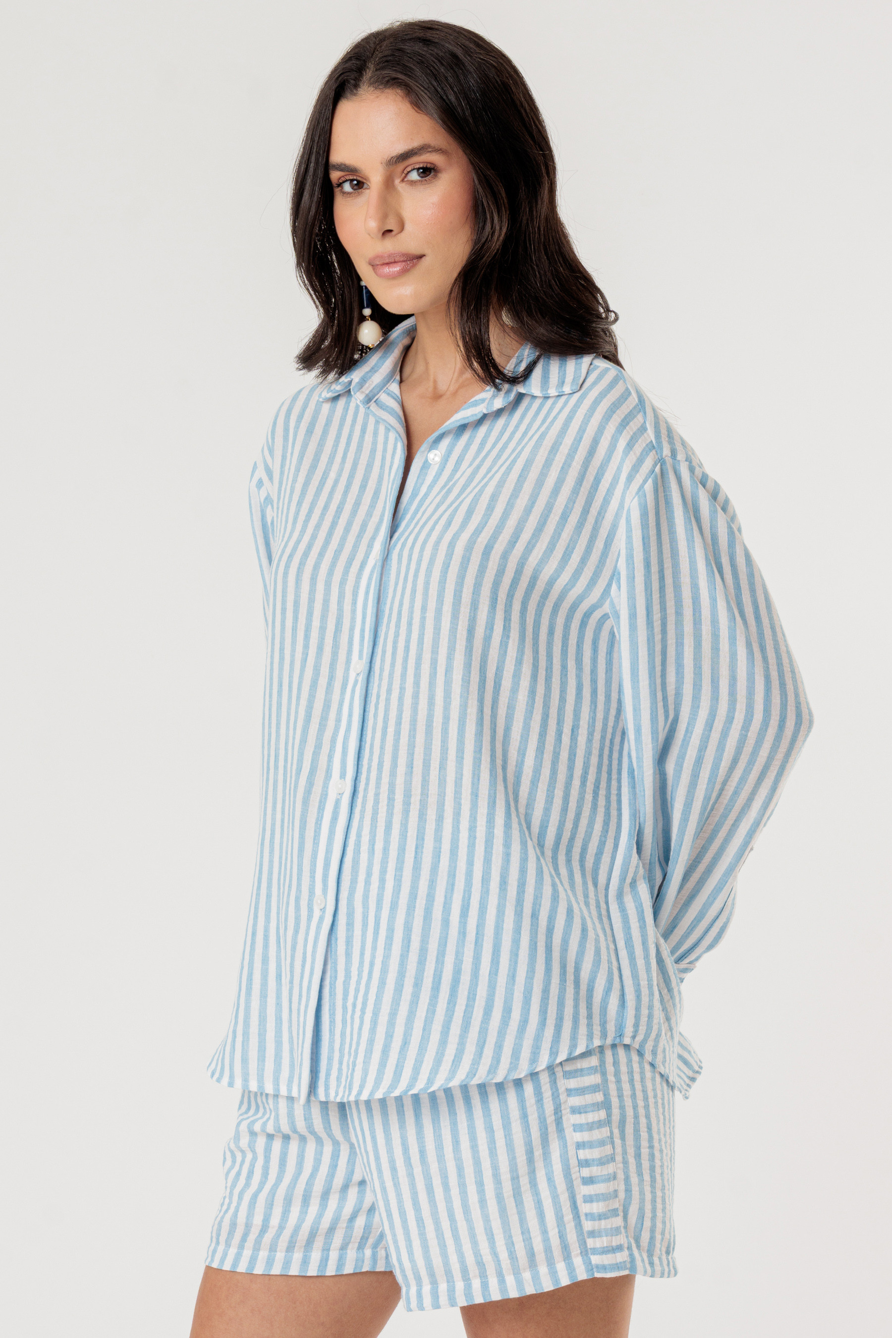 Camisa Laura Listrado