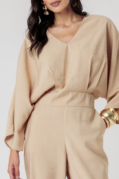 Blusa Alice Bege