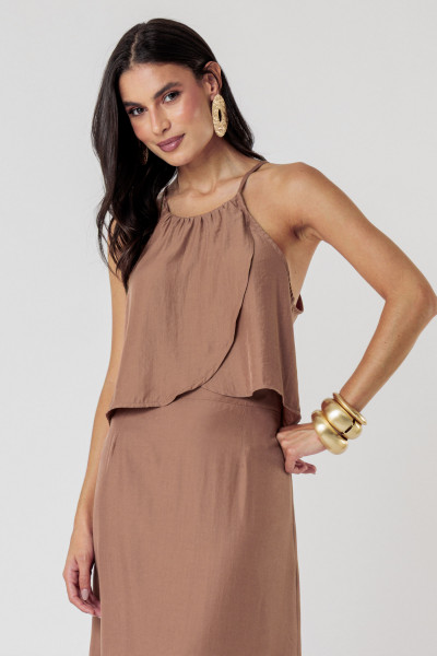 Blusa Lina Marrom