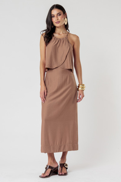 Blusa Lina Marrom