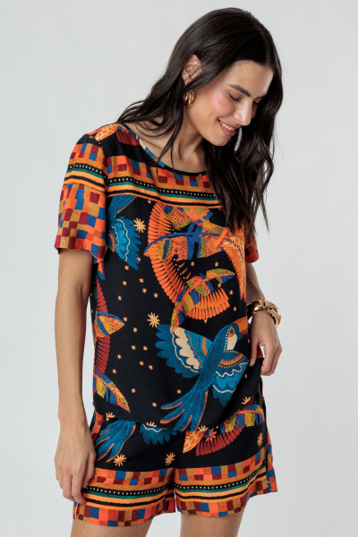 Blusa Nivia Estampado