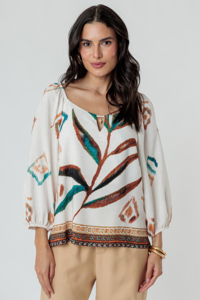 Blusa Aloicia Estampado