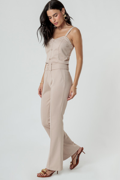 Calça Gabi Basic Bege