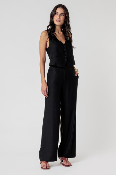 Colete Eleonora Preto