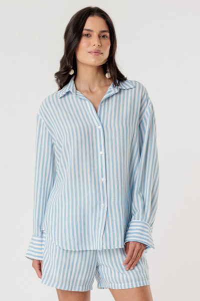 Camisa Laura Listrado