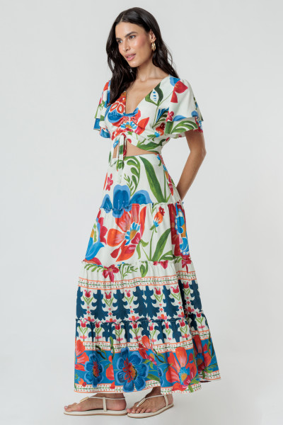 Saia Lolla Estampado