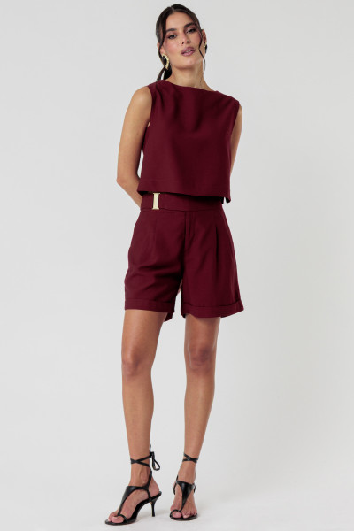 Shorts Kiki Vinho