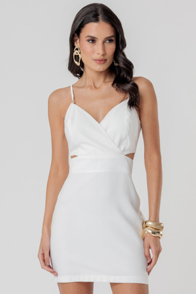 Vestido Valeria Branco