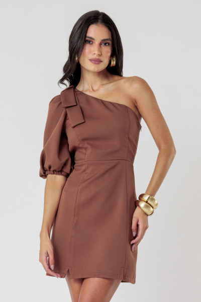 Vestido Samantha Marrom