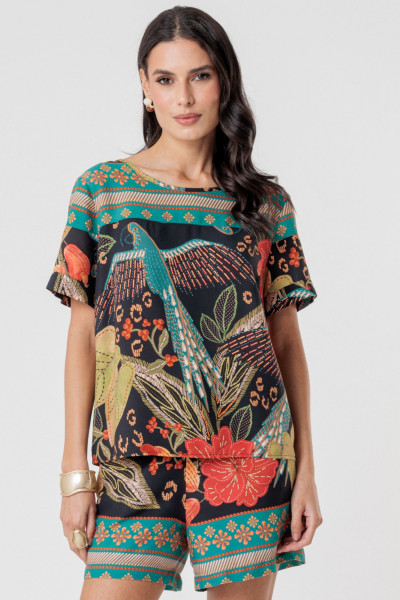 Blusa Liana Estampada