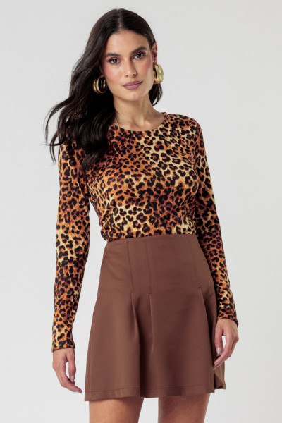 Blusa Maju Caramelo