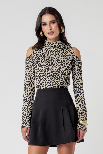 Blusa Mercedes Areia