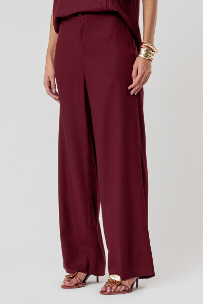 Calça Eleonora Vinho