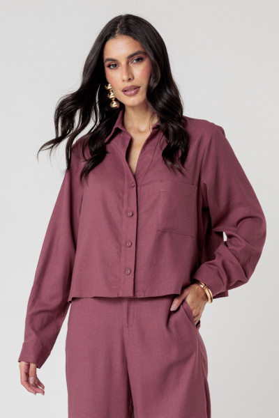 Camisa Hellen Rose