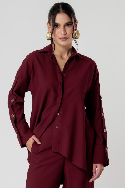 Camisa Kiki Vinho
