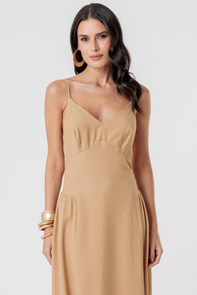 Vestido Lilli Bege
