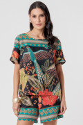 Blusa Liana Estampada