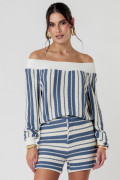Blusa Mari Azul