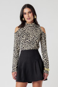 Blusa Mercedes Areia