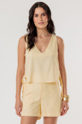Regata Clarice Amarelo
