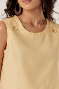 Regata Aline Amarelo
