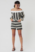 Shorts Monalisa Preto