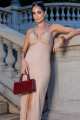 Vestido Annie Bege