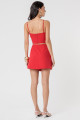 Blusa Cropped Weruska Vermelho