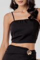 Blusa Cropped Vanessa Preto