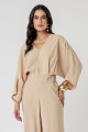Blusa Alice Bege