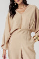 Blusa Alice Bege