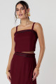 Blusa Diana Vinho