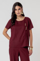 Blusa Eleonora Vinho