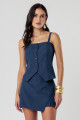 Blusa Sara Azul Marinho