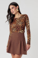 Blusa Maju Caramelo