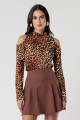 Blusa Mercedes Caramelo