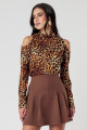 Blusa Mercedes Caramelo