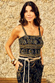 Blusa Cropped Gisele Preto