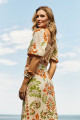 Blusa Cropped Juliana Estampado 