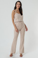 Blusa Cropped Gabi Bege