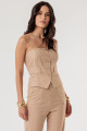 Blusa Top Annie Bege