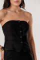 Blusa Top Annie Preto