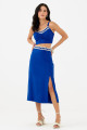 Blusa Cropped Debora Azul