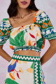 Blusa Cropped Nicole Estampado