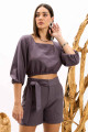 Blusa Lulli Cinza